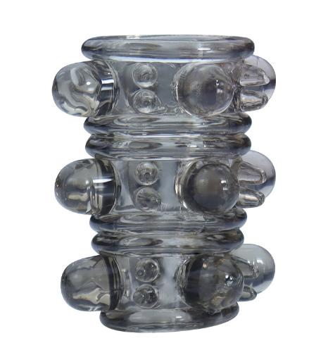 Beaded Silicone Cock Ring