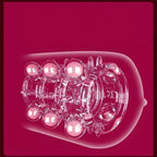 Beaded Silicone Cock Ring